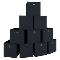Produktbild: 10er Set Faltbox Klappbox Aufbewahrungsbox Boxas