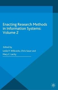 Produktbild: Enacting Research Methods in Information Systems: Volume 2