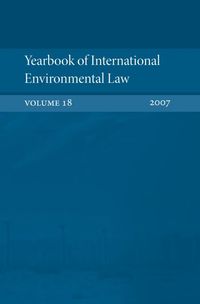 Produktbild: Yearbook of International Environmental Law: Volume 18, 2007