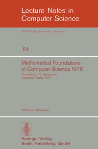 Produktbild: Mathematical Foundations of Computer Science 1978