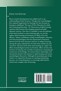 Produktbild: Johnson, S: Neuroscience of Adult Learning