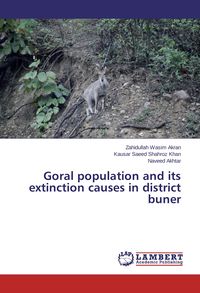 Produktbild: Goral population and its extinction causes in district buner