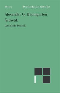 Produktbild: Baumgarten, A: &Auml;sthetik 1