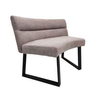 Produktbild: HTI-Living Runde Bank Liron Cappuccino Runde Bank Liron Cappuccino