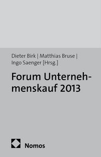 Produktbild: Forum Unternehmenskauf 2013
