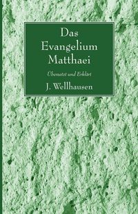 Produktbild: Das Evangelium Matthaei