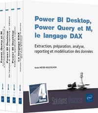 Produktbild: Power BI Desktop, Power Query, les langages M et DAX