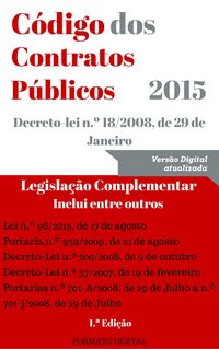 Produktbild: C&oacute;digo dos Contratos P&uacute;blicos (CCP) - 2015 (Direito)