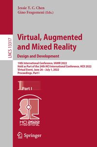 Produktbild: Virtual, Augmented and Mixed Reality: Design and Development