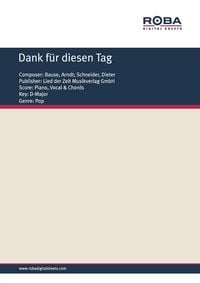 Produktbild: Dank f&uuml;r diesen Tag