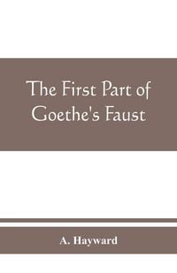 Produktbild: The first part of Goethe's Faust