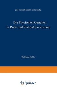 Produktbild: Die physischen Gestalten in Ruhe und im station&auml;ren Zustand