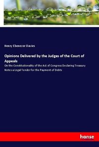 Produktbild: Opinions Delivered by the Judges of the Court of Appeals