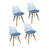 Produktbild: HTI-Living Stuhl Atlanta Webstoff 4er-Set