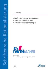 Produktbild: Configurations of Knowledge Intensive Processes and Collaborative Technologies