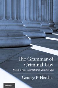 Produktbild: The Grammar of Criminal Law
