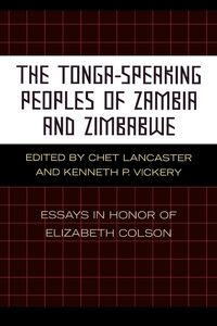 Produktbild: Tonga-Speaking Peoples of Zambia and Zimbabwe