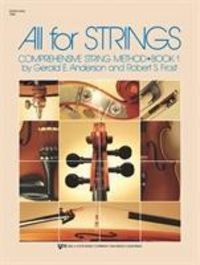 Produktbild: Frost, R: All for Strings Book 1 String Bass