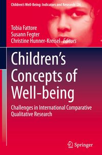 Bild vom Artikel Children’s Concepts of Well-being vom Autor Tobia Fattore