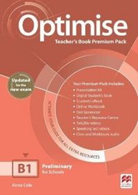 Produktbild: Optimise B1 Teacher's Book Premium Pack