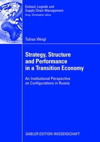 Produktbild: Strategy, Structure and Performance in a Transition Economy