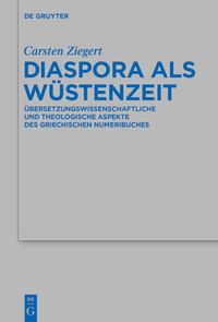 Produktbild: Diaspora als W&uuml;stenzeit