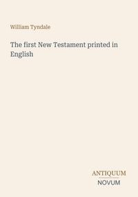 Produktbild: The first New Testament printed in English