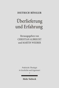 Produktbild: &Uuml;berlieferung und Erfahrung