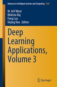 Produktbild: Deep Learning Applications, Volume 3