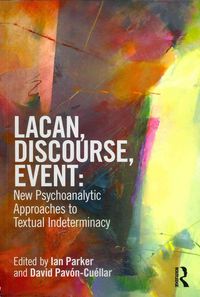 Produktbild: Lacan, Discourse, Event
