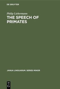 Produktbild: The Speech of Primates