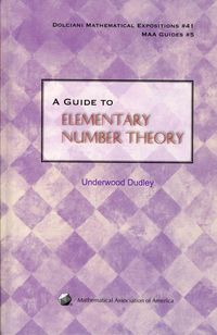 Produktbild: A Guide to Elementary Number Theory