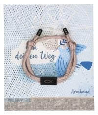 Produktbild: Textil-Armband - Geh deinen Weg