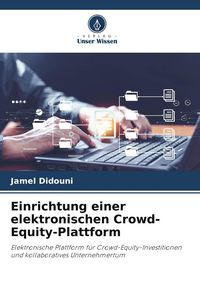 Produktbild: Einrichtung einer elektronischen Crowd-Equity-Plattform