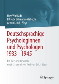Produktbild: Deutschsprachige Psychologinnen und Psychologen 1933-1945