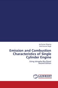 Produktbild: Emission and Combustion Characteristics of Single Cylinder Engine