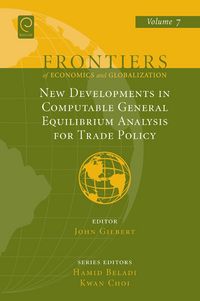 Produktbild: New Developments in Computable General Equilibrium Analysis for Trade Policy
