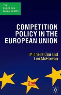 Produktbild: Competition Policy in the European Union