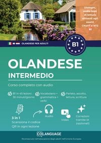 Produktbild: Academy, c: Imparare l'olandese B1 intermedio. Corso complet