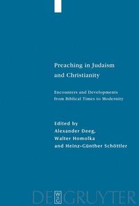 Produktbild: Preaching in Judaism and Christianity