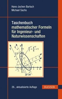 Produktbild: Taschenbuch mathematischer Formeln f&uuml;r Ingenieur- und Naturwissenschaften