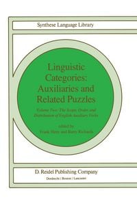 Produktbild: Linguistic Categories: Auxiliaries and Related Puzzles