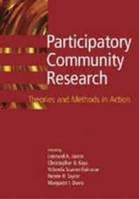 Produktbild: Participatory Community Research