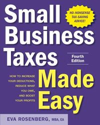 Produktbild: Small Business Taxes Made Easy, Fourth Edition