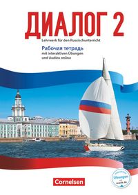 Produktbild: Dialog - Lehrwerk f&uuml;r den Russischunterricht - Russisch als 2. Fremdsprache - Ausgabe 2016 - Band 2