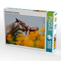 Produktbild: CALVENDO Puzzle Pferd und Mensch in Harmonie | 1000 Teile Lege-Gr&ouml;&szlig;e 64x48cm Foto-Puzzle f&uuml;r gl&uuml;ckliche Stunden