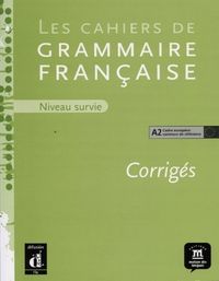 Produktbild: Les cahiers de grammaire fran&ccedil;aise, Corrig&eacute;s