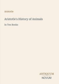Produktbild: Aristotle's History of Animals