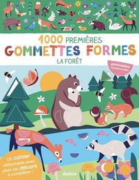 Produktbild: 1000 premi&egrave;res gommettes formes : la for&ecirc;t