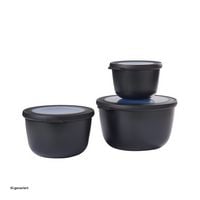 Produktbild: MEPAL Frischhaltedosen Set Cirqula Rund 3-teilig Frischhaltedosen Set Cirqula Rund 3-teilig